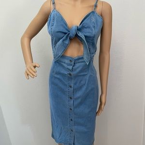 Fashion nova denim dress
